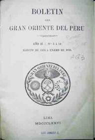 BoletÃ­n del Gran Oriente del PerÃº